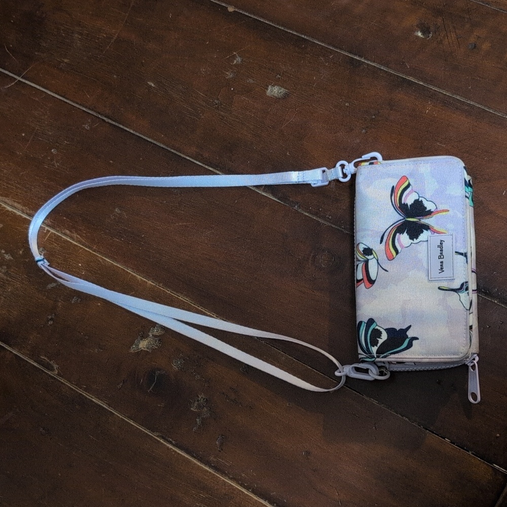 Vera Bradley  Butterfly Clutch/ purse